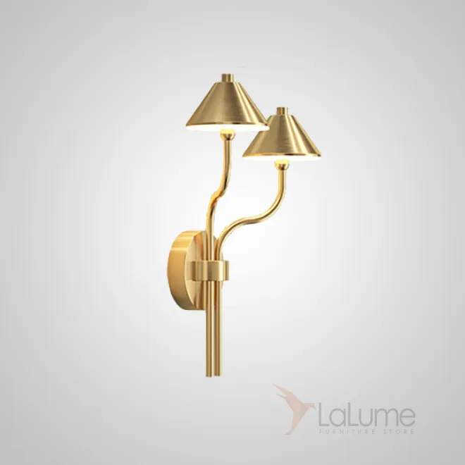 Настенный светильник GENRE L2 Brass от ImperiumLoft Настенный светильник GENRE L2 Brass от ImperiumLoft