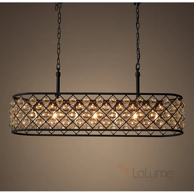 Люстра RH Spencer Rectangular Chandelier 100 от LaLume