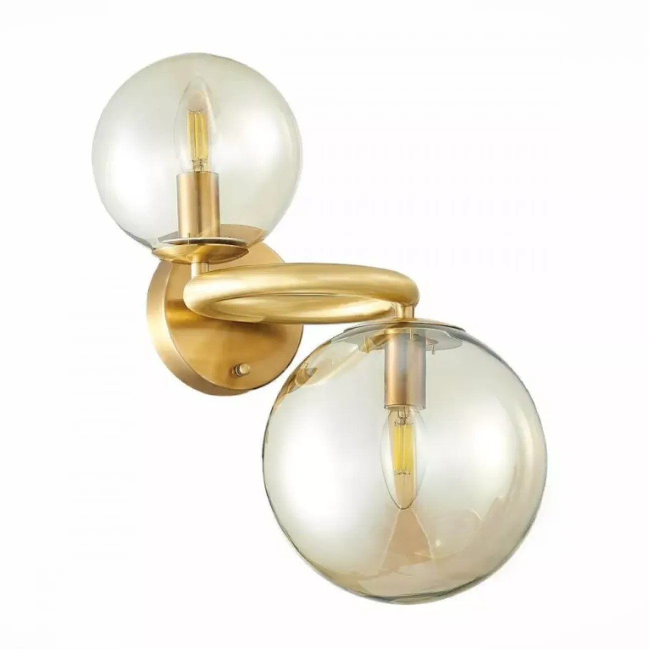 Настенный светильник POLDI AMBER WALL от ImperiumLoft