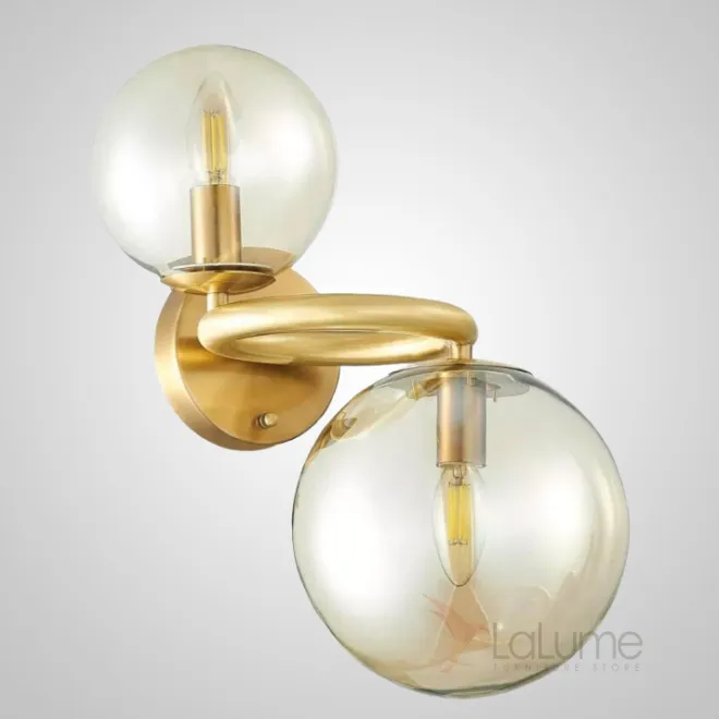 Настенный светильник POLDI AMBER WALL от ImperiumLoft