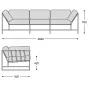 Диван Dirt Leather Sofa designed by Stephen Kenn and Simon Miller от LaLume