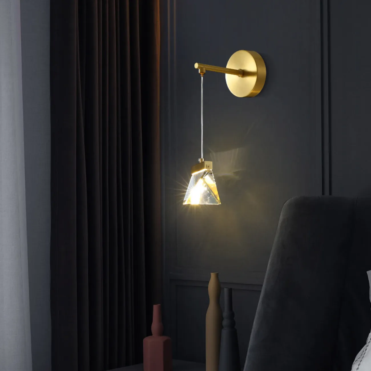 Настенный светильник ALDIS WALL от ImperiumLoft