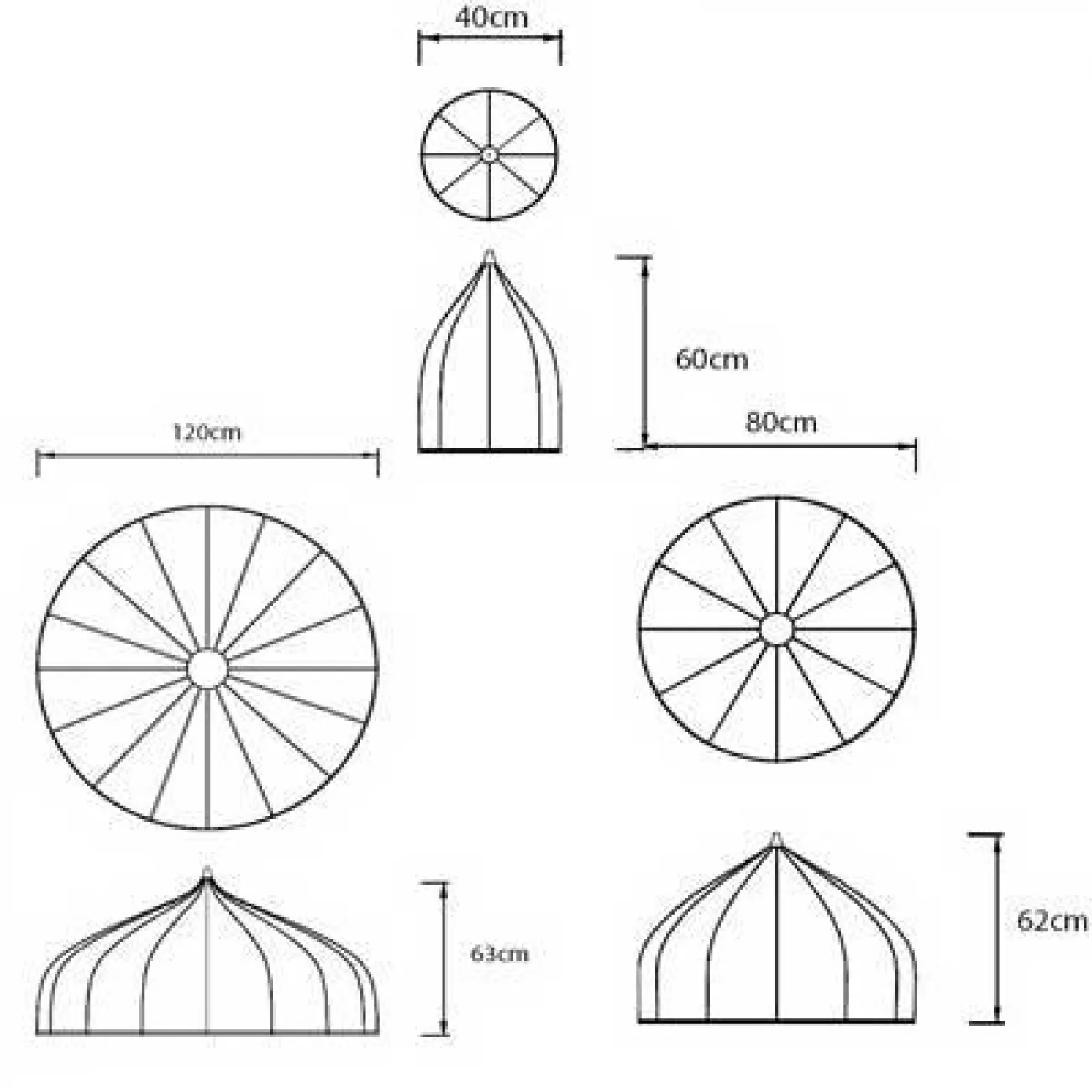 Люстра Moooi Dome от LaLume