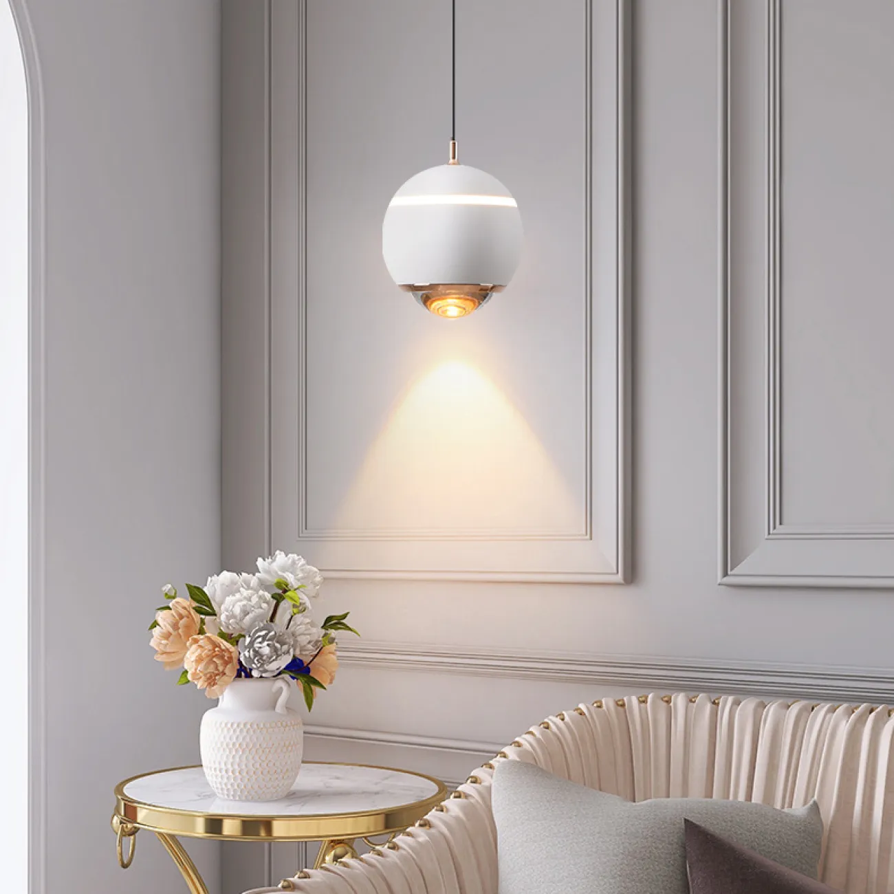 Подвесной светильник BENDIX B Red от ImperiumLoft