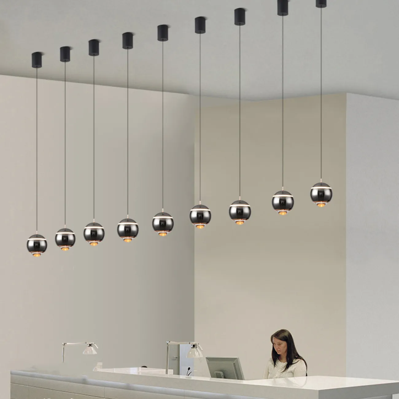 Подвесной светильник BENDIX B Red от ImperiumLoft