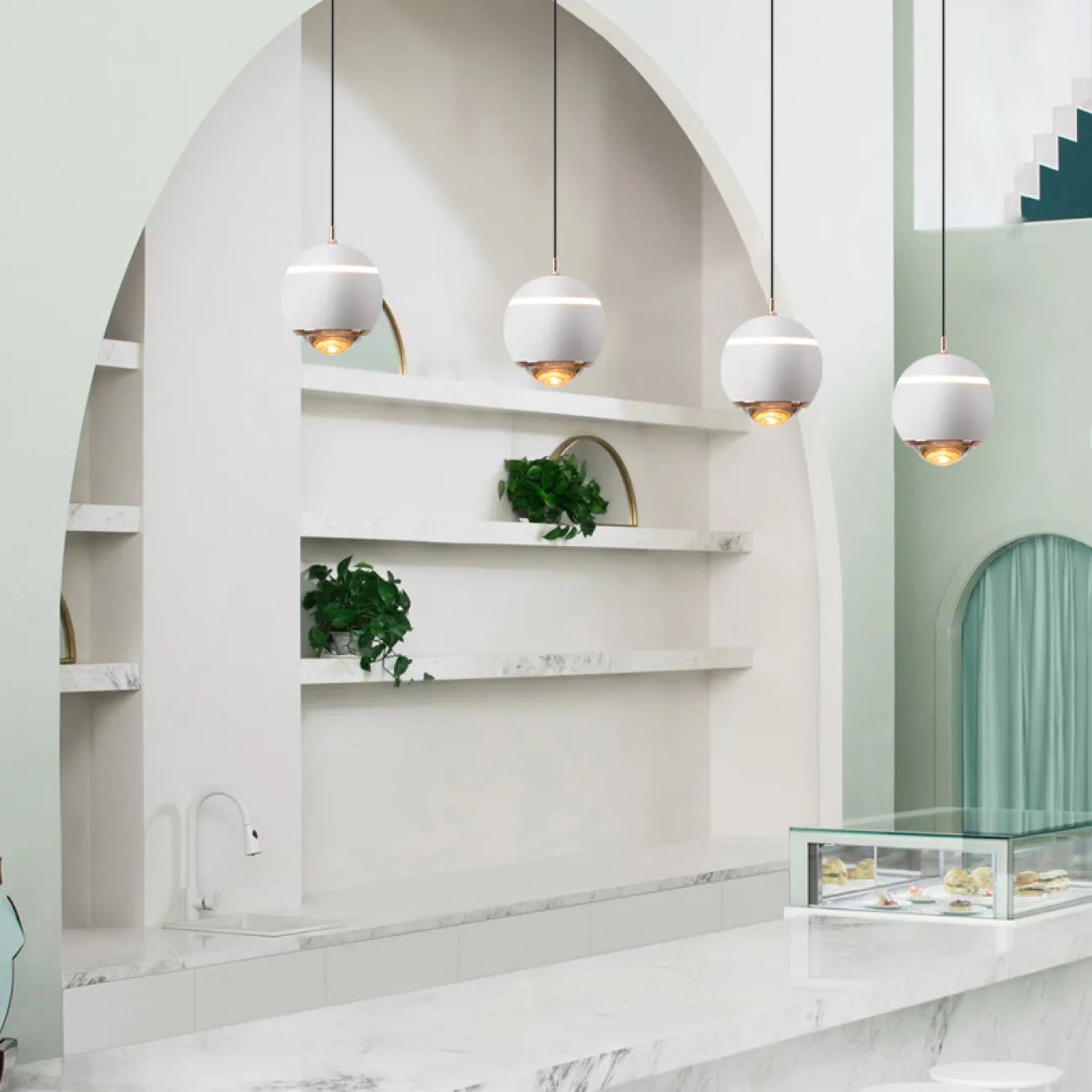 Подвесной светильник BENDIX B Red от ImperiumLoft