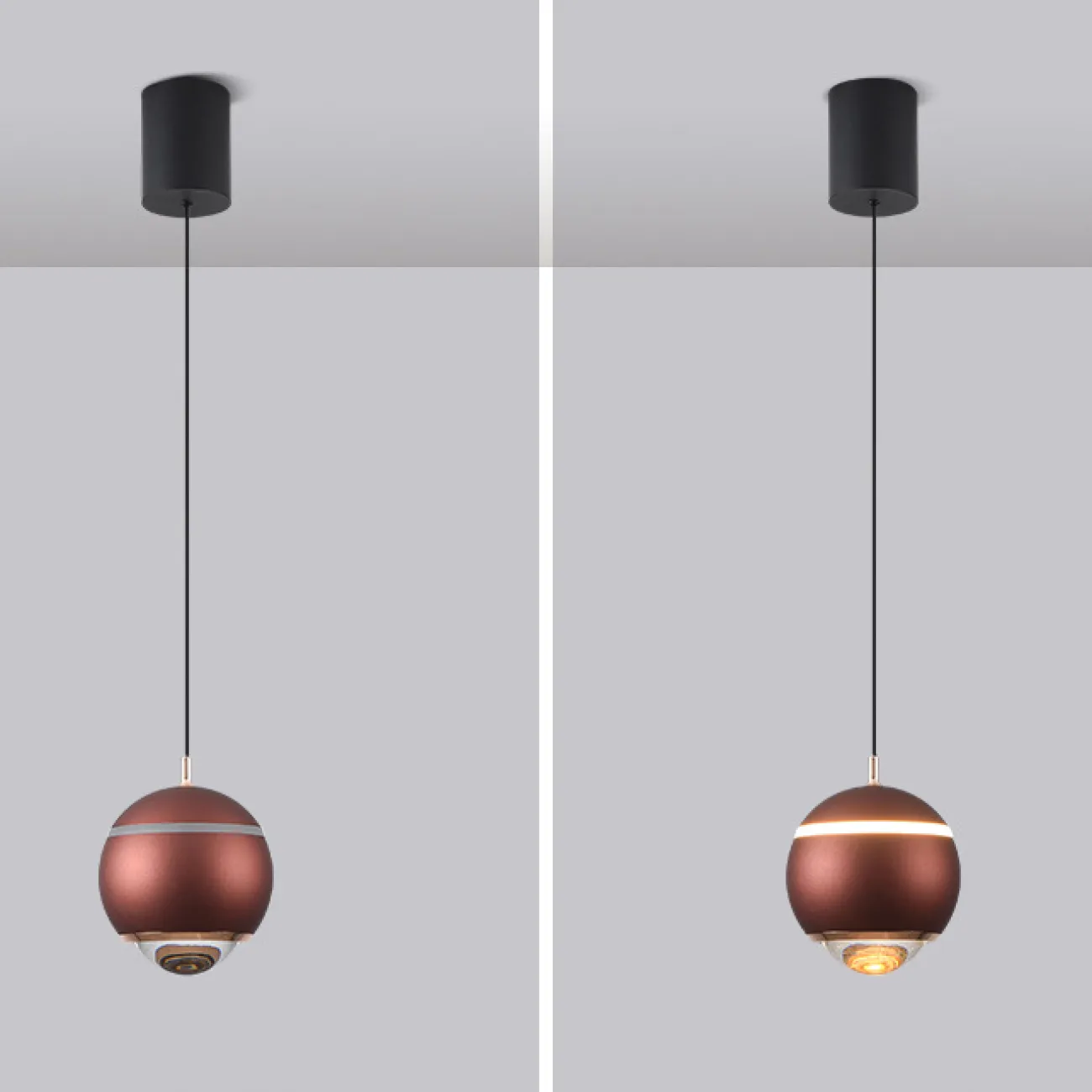 Подвесной светильник BENDIX B Red от ImperiumLoft