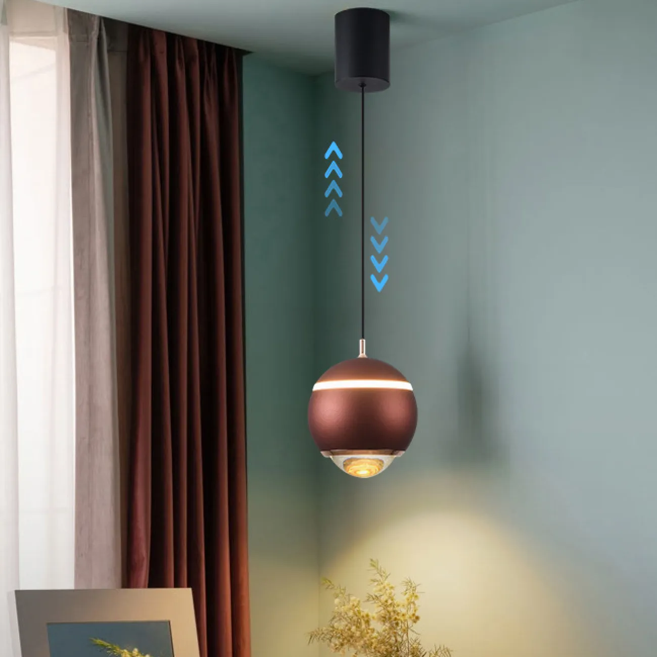 Подвесной светильник BENDIX B Red от ImperiumLoft