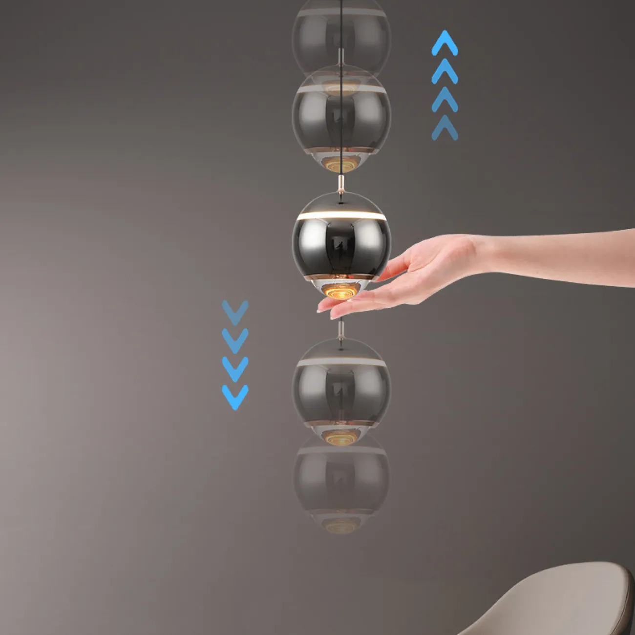 Подвесной светильник BENDIX B Red от ImperiumLoft