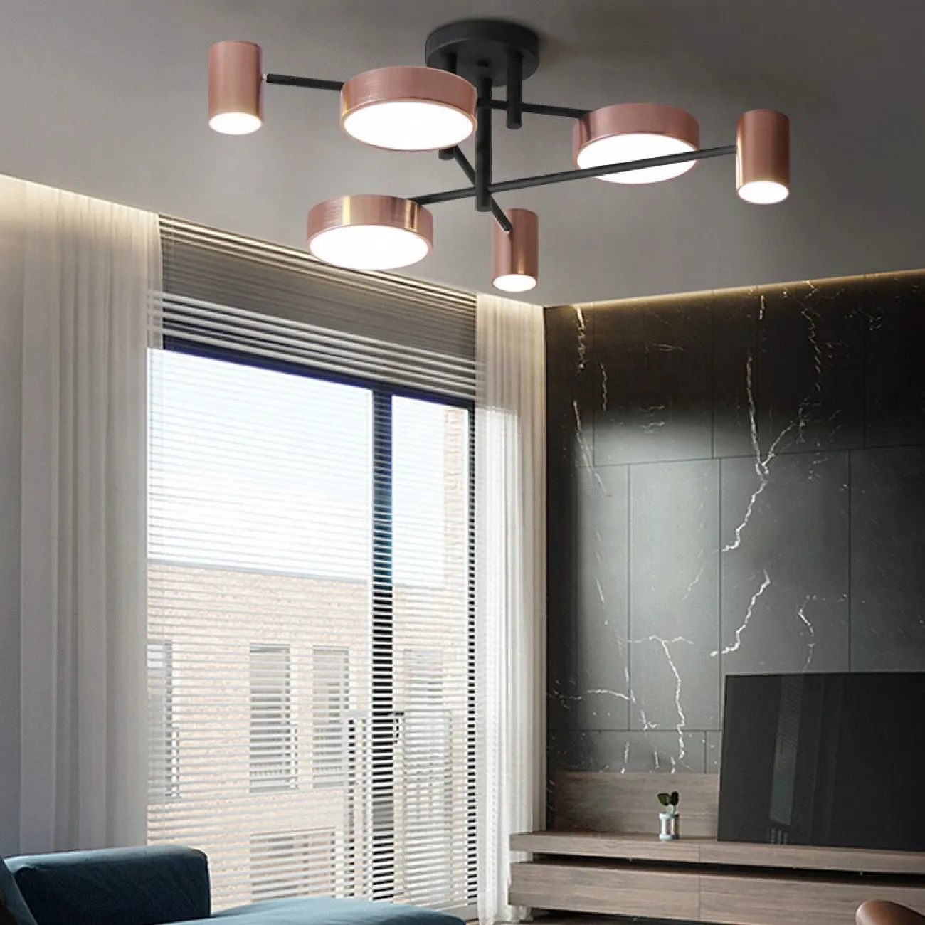 Подвесная люстра TECHNUM LED SHORT от ImperiumLoft