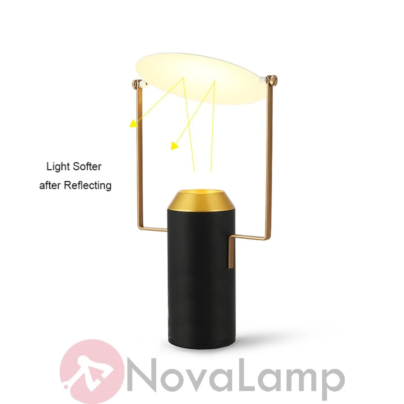 Настольная лампа Marble reflector от ImperiumLoft