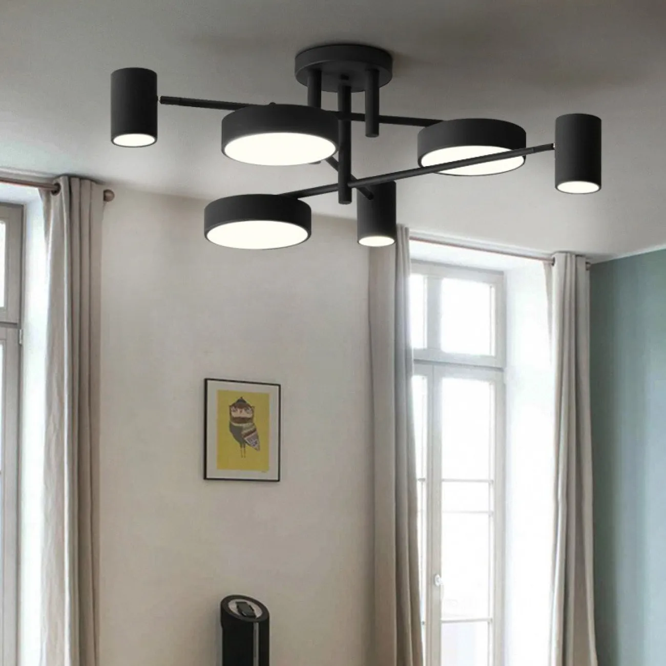 Подвесная люстра TECHNUM LED SHORT от ImperiumLoft