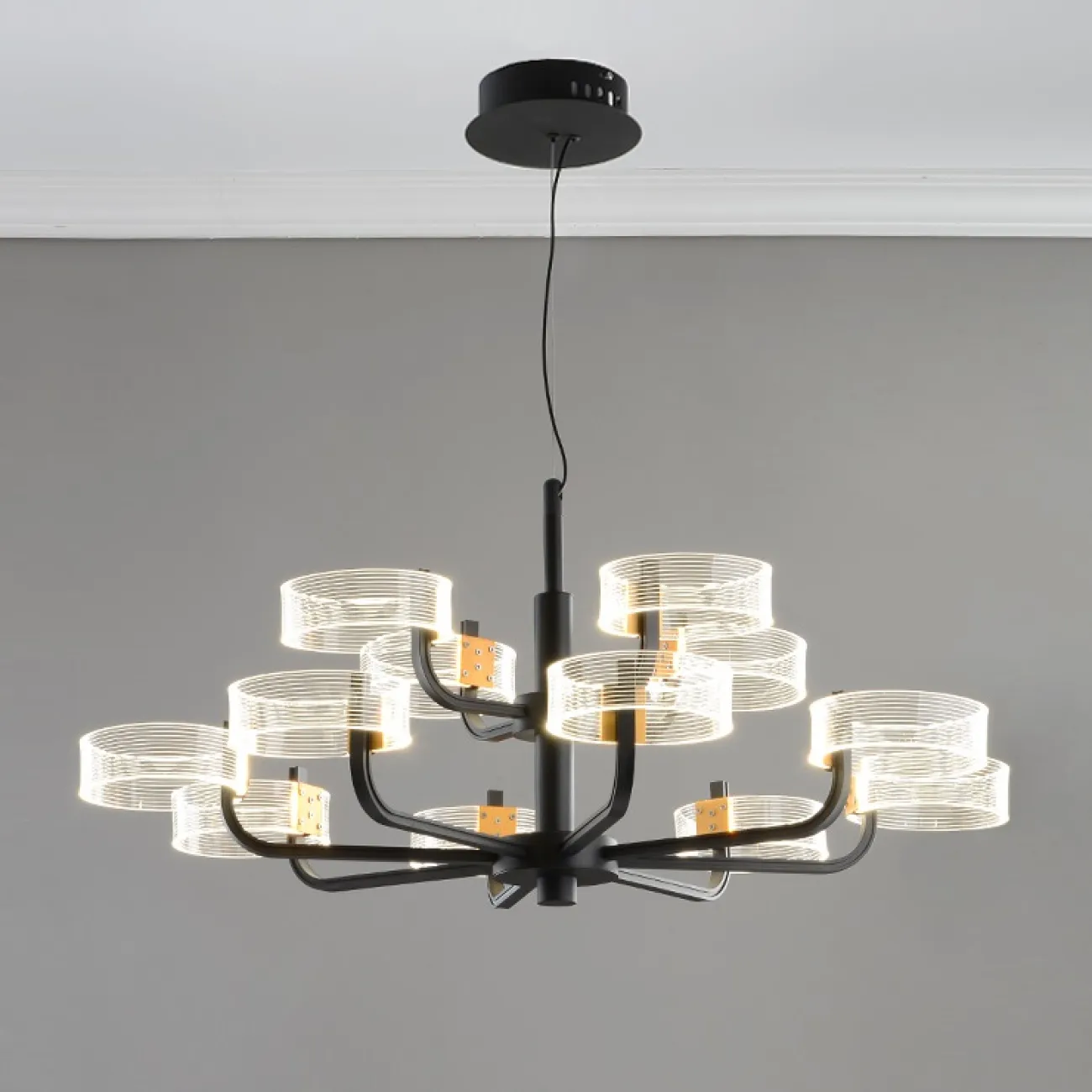 Люстра светодиодная SENSE RINGS от ImperiumLoft