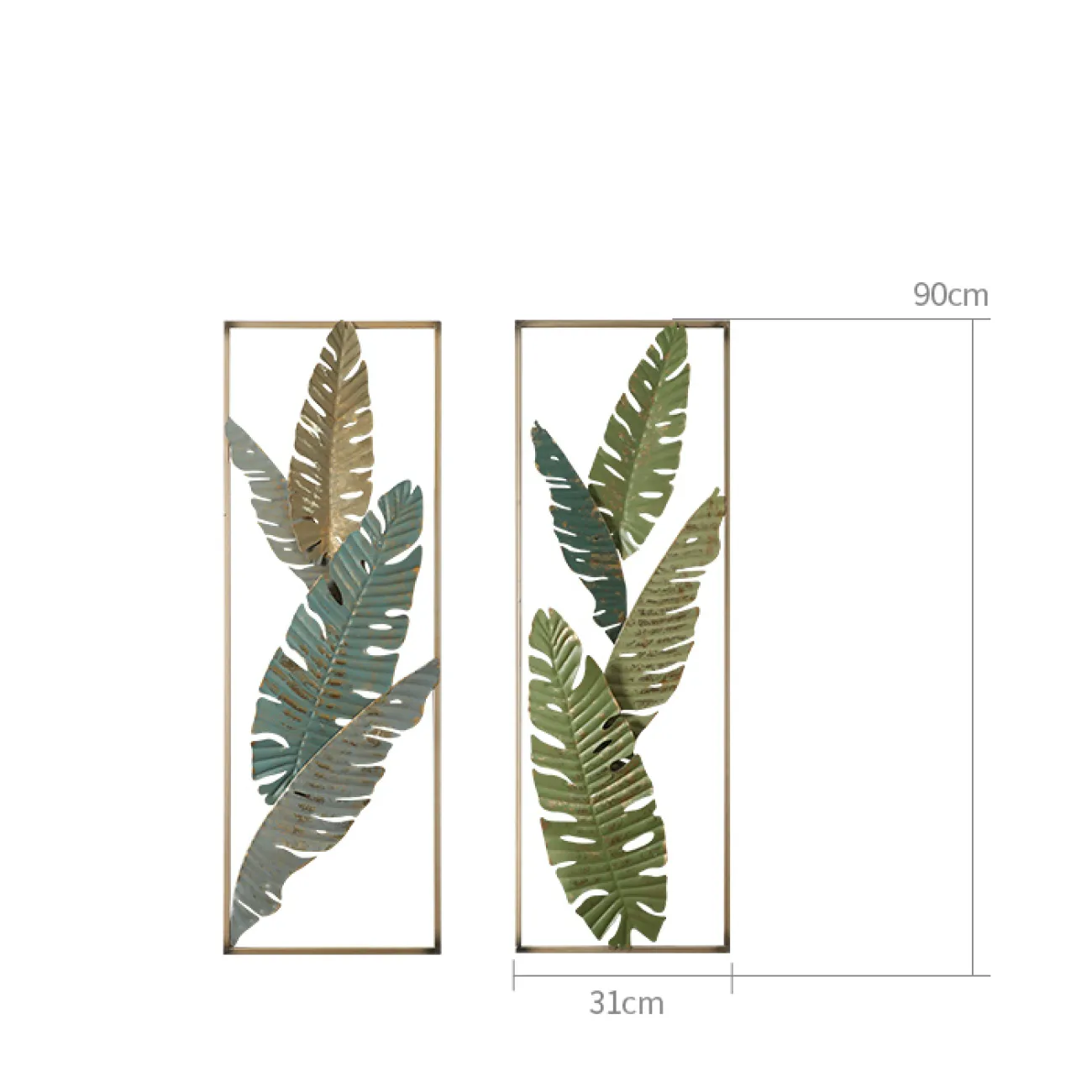 Настенный декор листья в рамке LaLume-KKK00123 Настенный декор листья в рамке LaLume-KKK00123