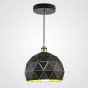 Подвесной светильник MELON D36 Gold/Black от ImperiumLoft