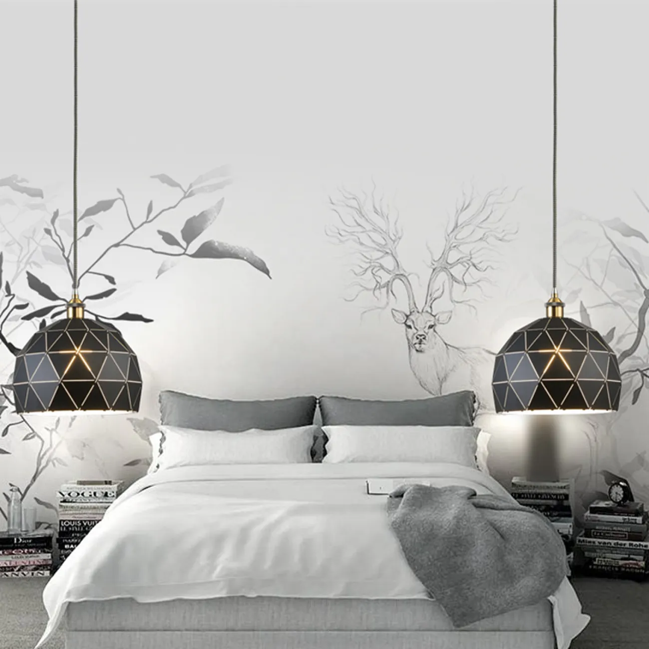 Подвесной светильник MELON D36 Gold/Black от ImperiumLoft