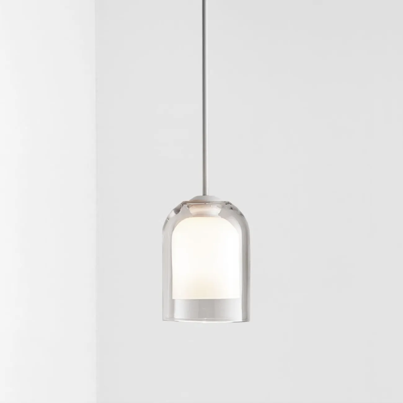 Подвесной светильник ARIA 3 lamps Disk Transparent от ImperiumLoft