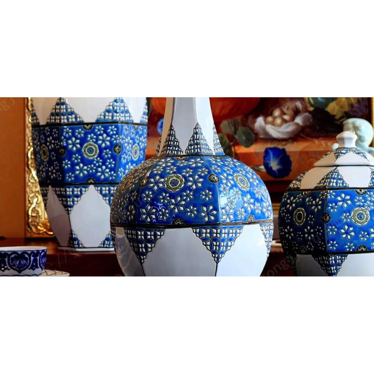 Набор ваз с орнаметом от LaLume