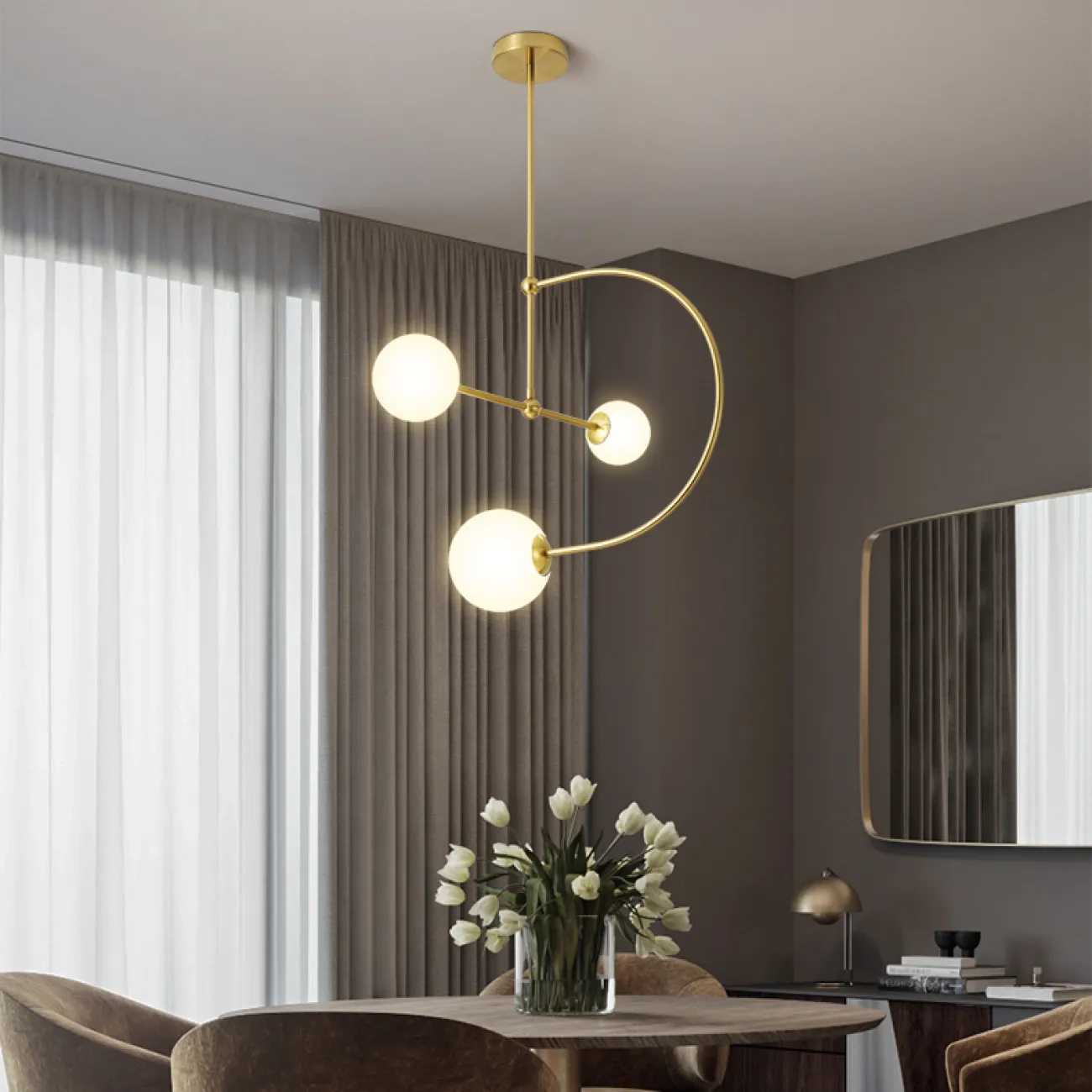 Потолочная люстра MANUELA от ImperiumLoft Потолочная люстра MANUELA от ImperiumLoft