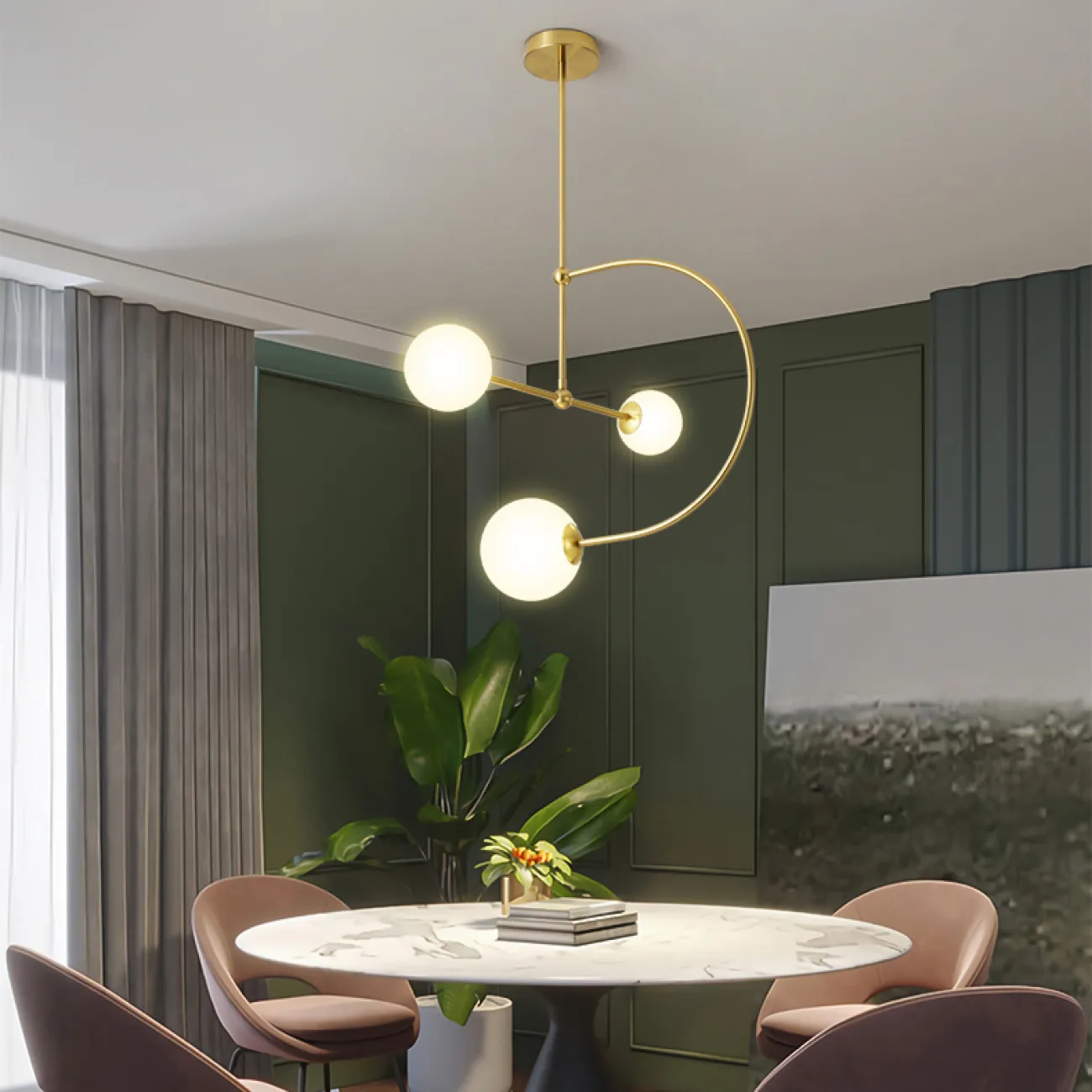 Потолочная люстра MANUELA от ImperiumLoft Потолочная люстра MANUELA от ImperiumLoft