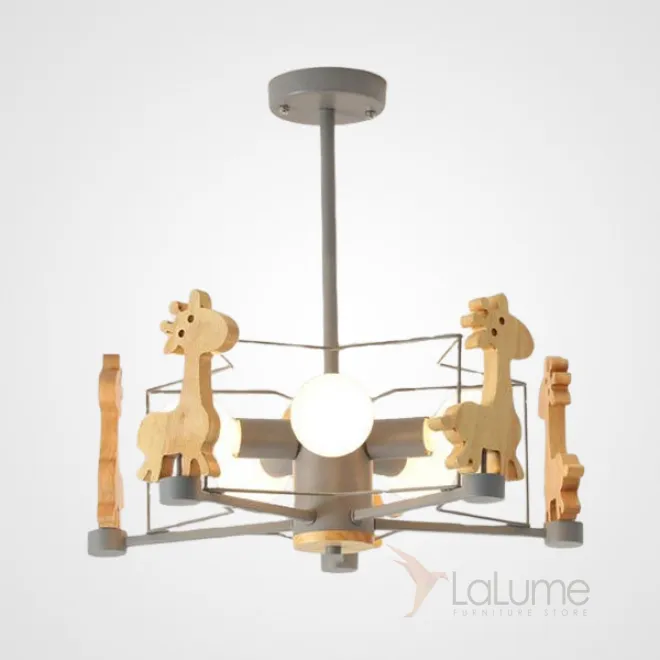 Потолочная люстра GIRAFFE Star Grey от ImperiumLoft