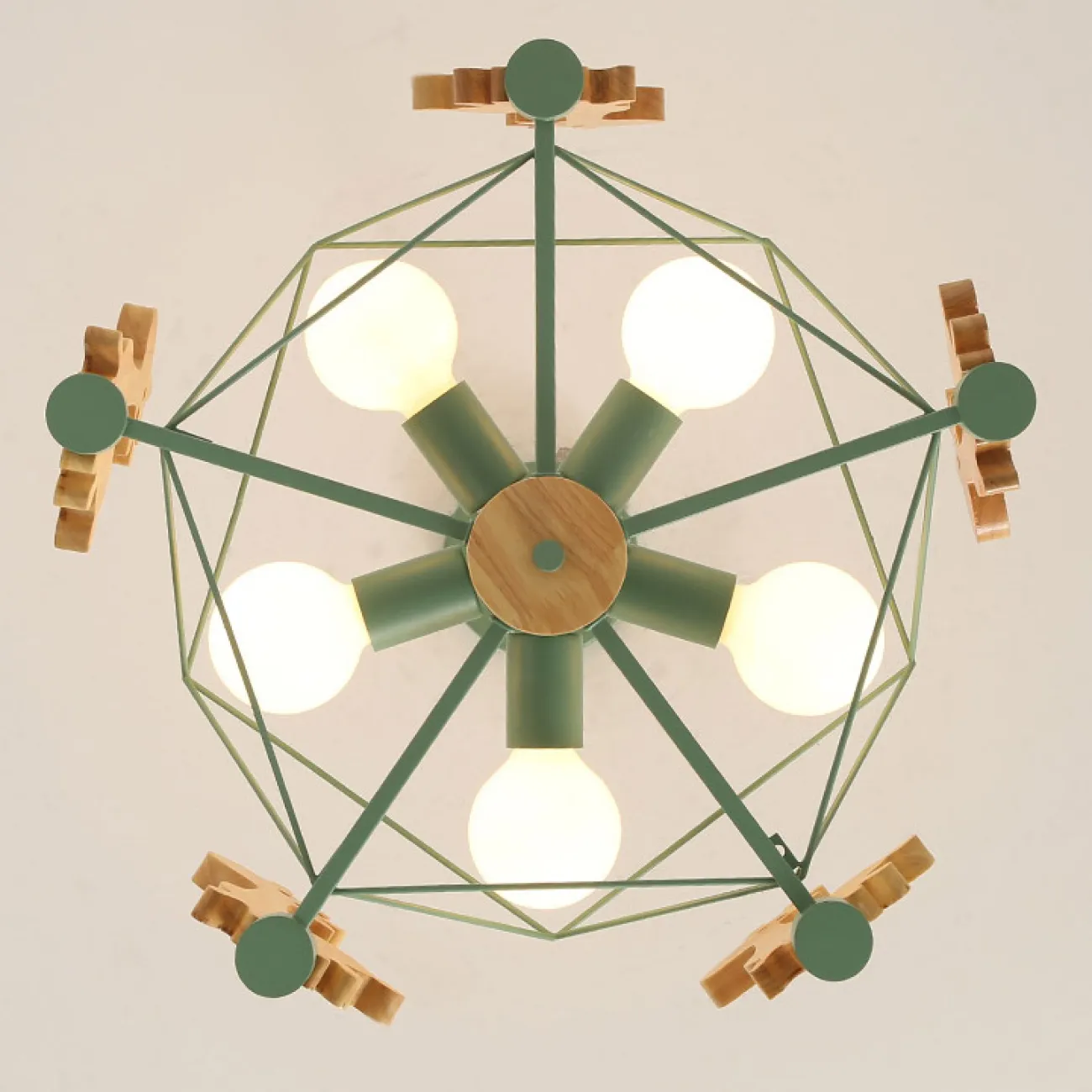 Потолочная люстра GIRAFFE Star Pink от ImperiumLoft