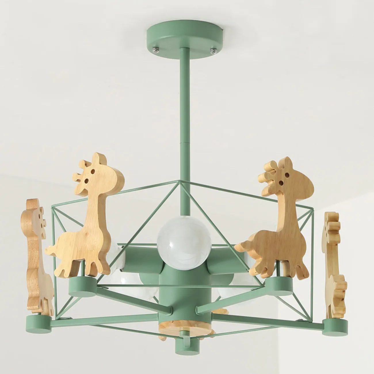 Потолочная люстра GIRAFFE Star Pink от ImperiumLoft