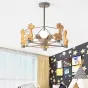 Потолочная люстра GIRAFFE Star Grey от ImperiumLoft
