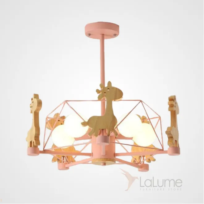 Потолочная люстра GIRAFFE Crystal Pink от ImperiumLoft Потолочная люстра GIRAFFE Crystal Pink от ImperiumLoft