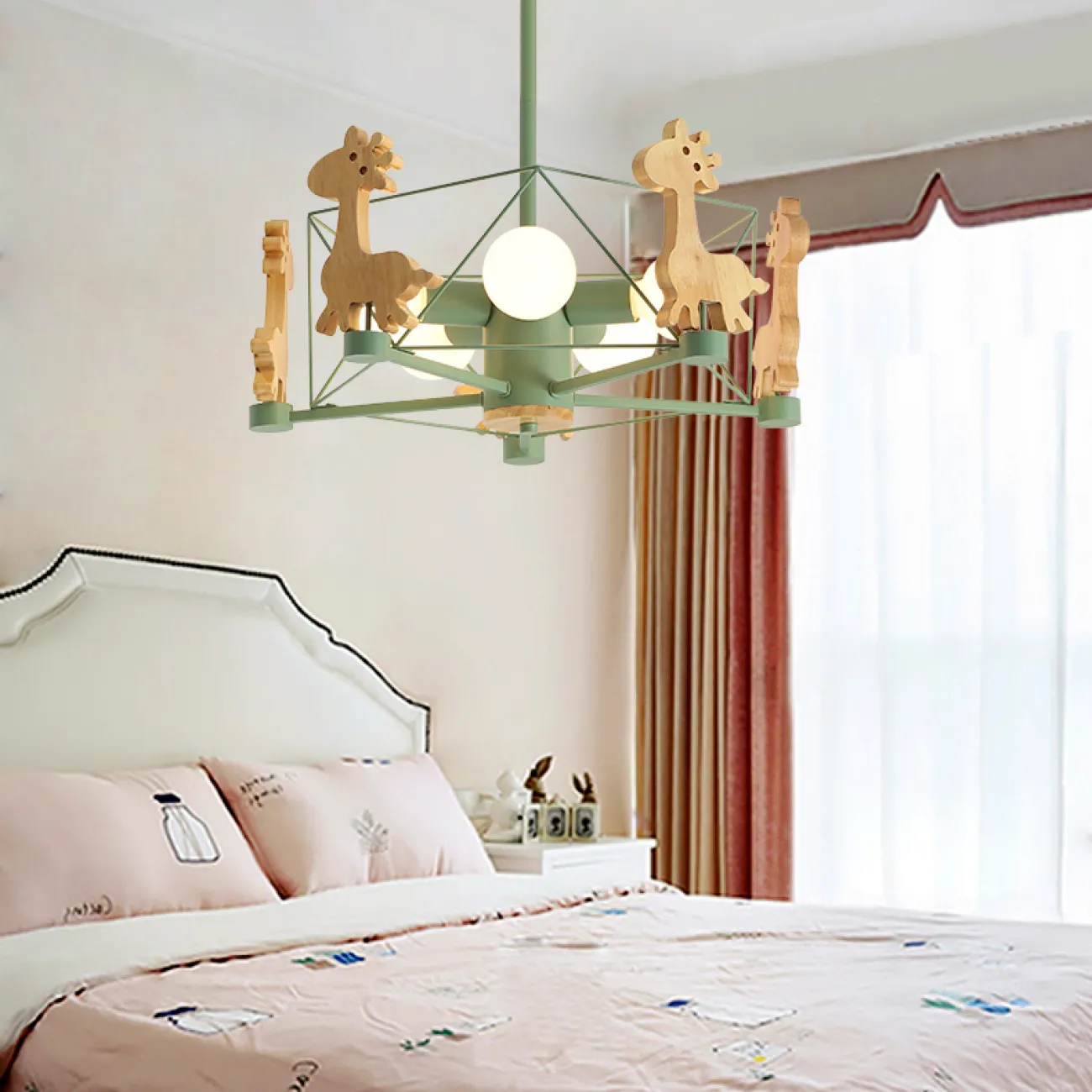 Потолочная люстра GIRAFFE Star Grey от ImperiumLoft