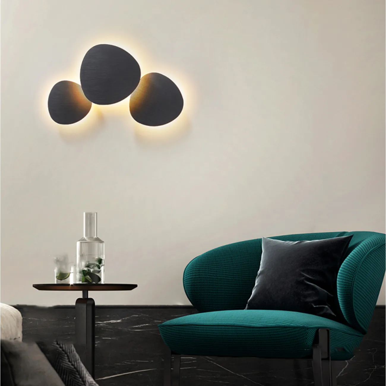 Настенный светильник BEA D14 Black от ImperiumLoft