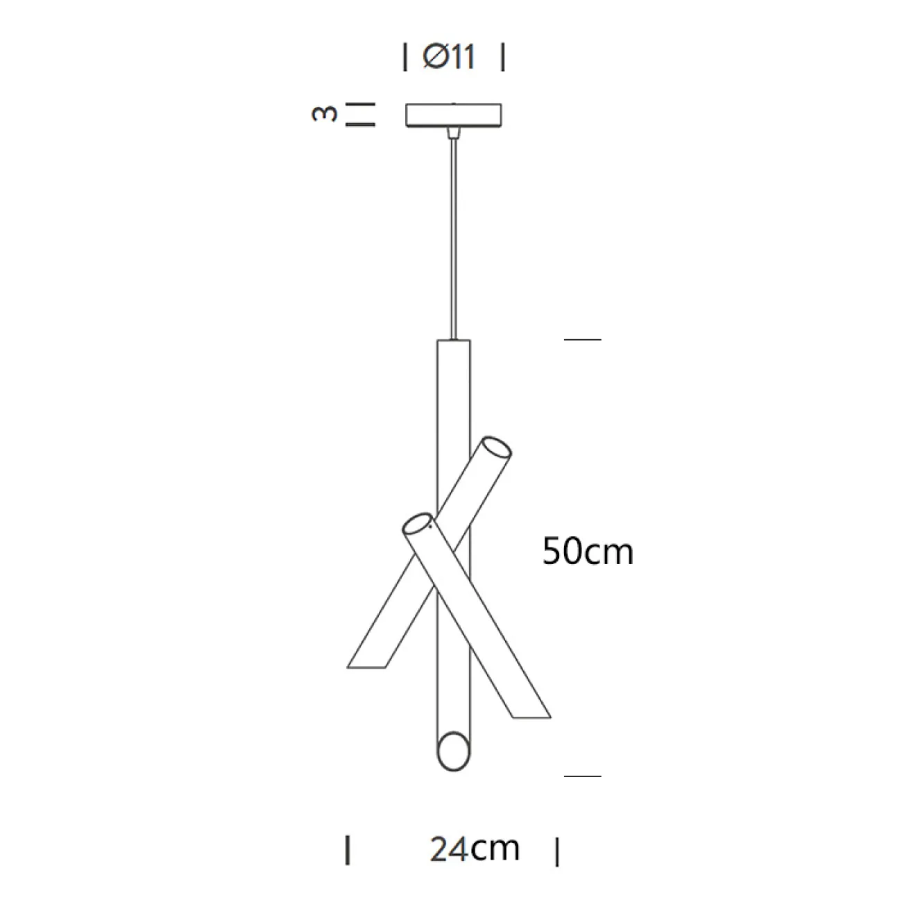 Подвесной светильник JAFFET White Rose Gold от ImperiumLoft