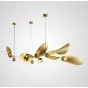 Подвесная люстра LAVRA A10 Латунь+Мокоо от ImperiumLoft