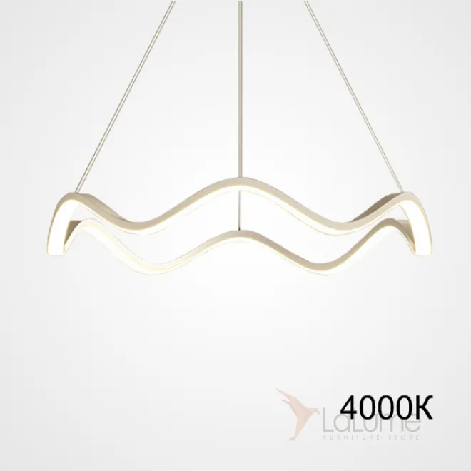 Подвесная люстра DOLORES L50 White 4000К от ImperiumLoft