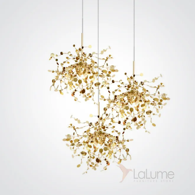 Люстра Tezani Argent 3R Золотой от ImperiumLoft