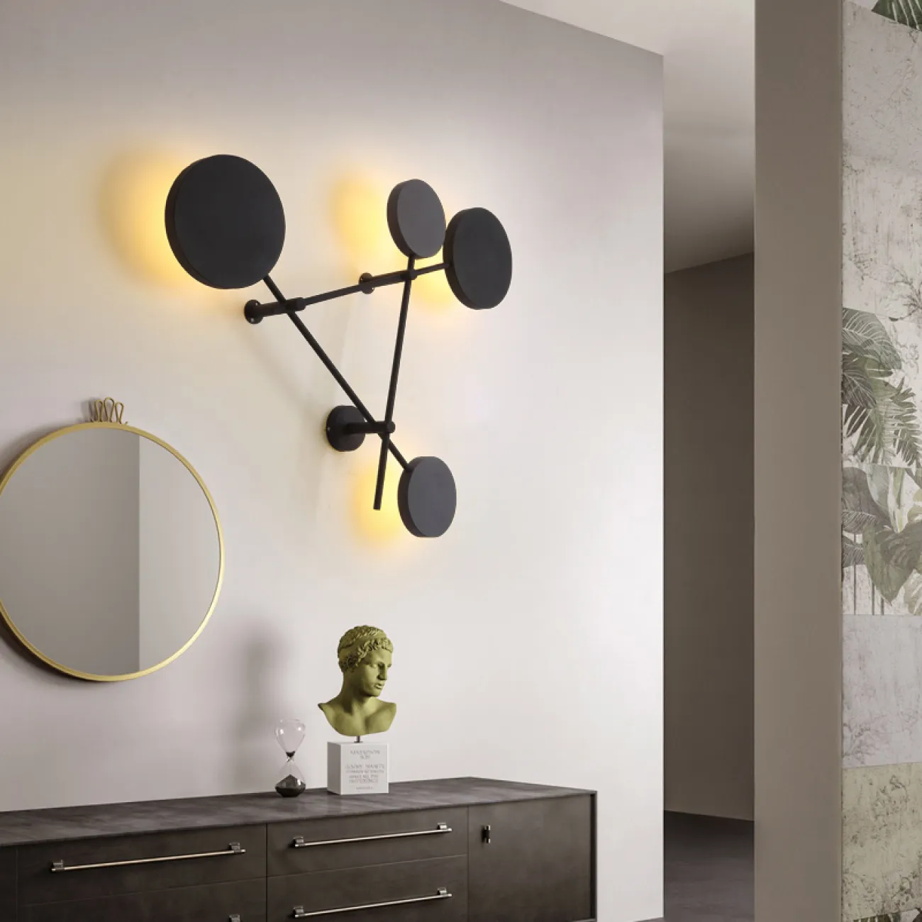 Бра Iride Bernhardt dots 100 cm Желтый от ImperiumLoft