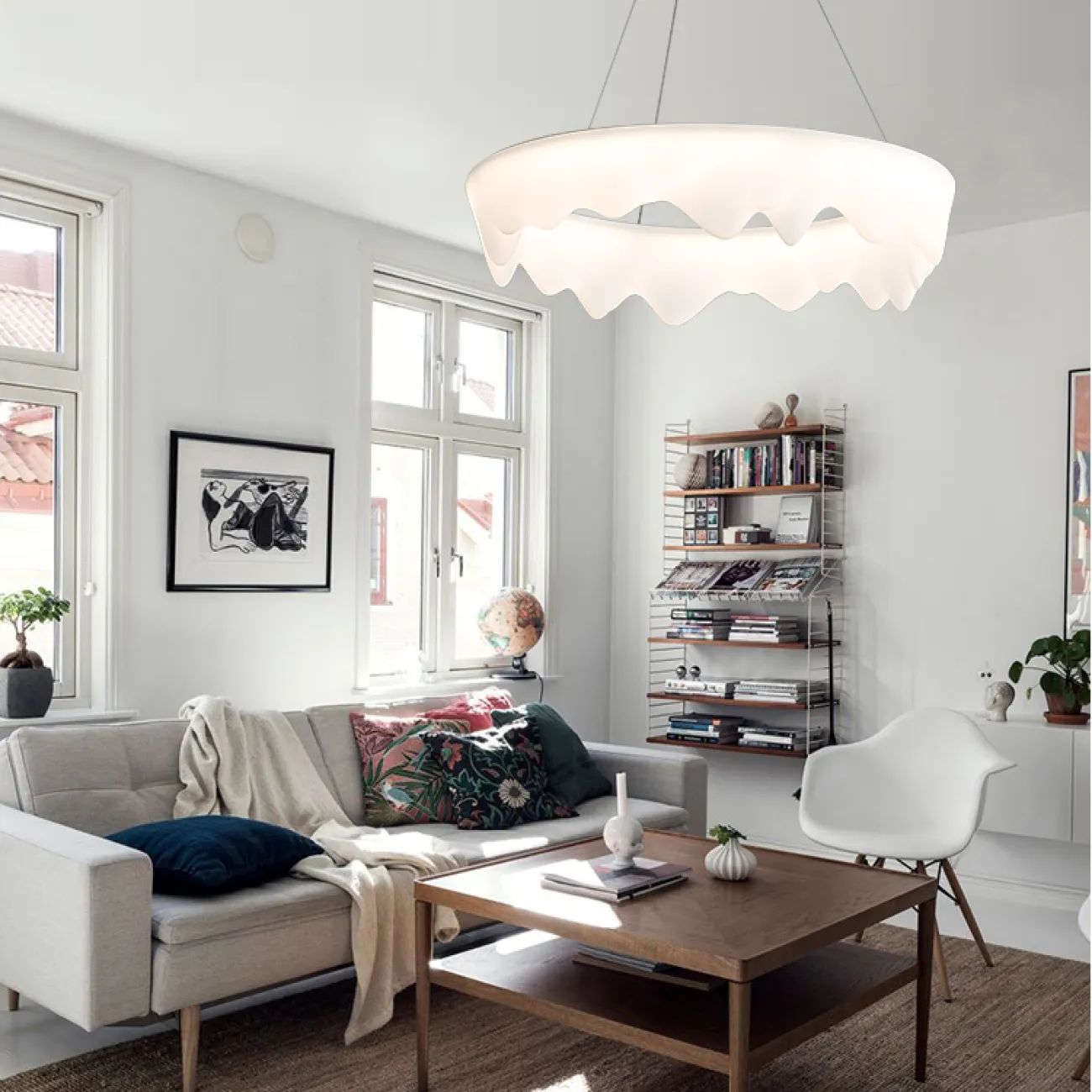 Подвесная люстра ODDLY C D46 от ImperiumLoft