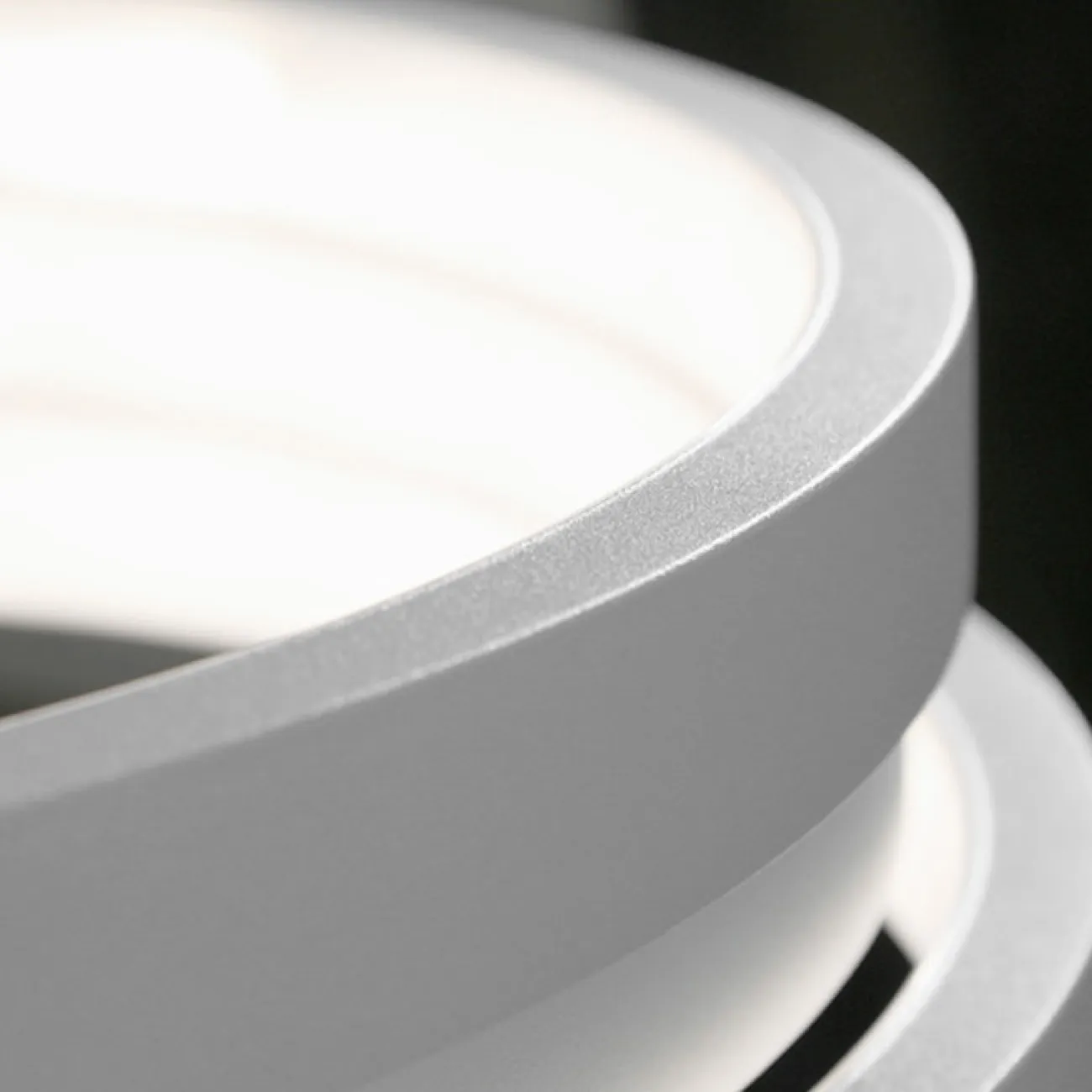 Подвесной кольцевой светильник GALO  D42,5 White от ImperiumLoft