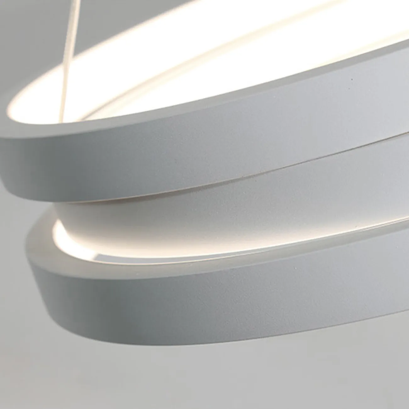 Подвесной кольцевой светильник GALO  D42,5 White от ImperiumLoft