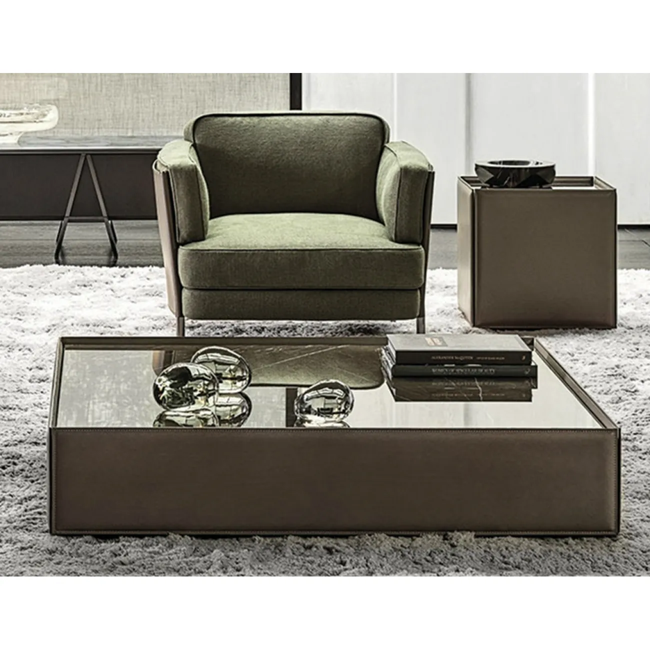 Дизайнерский журнальный столик LaLume-AP00252