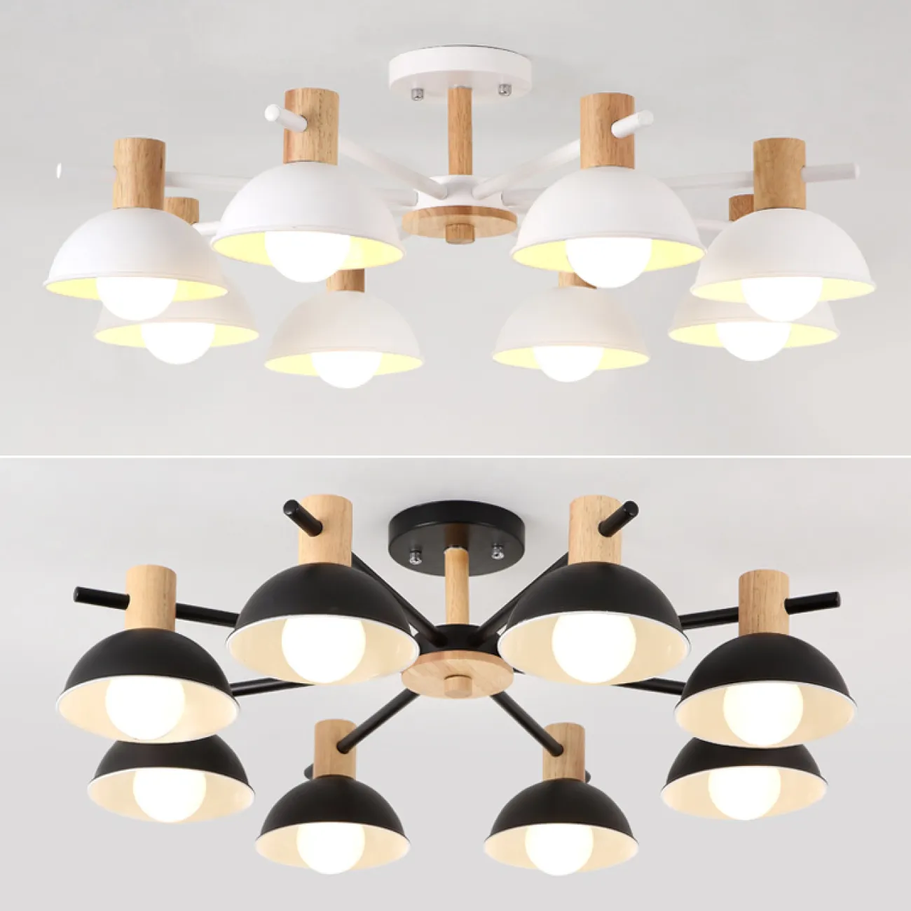 Люстра на штанге DOS D83 White от ImperiumLoft Люстра на штанге DOS D83 White от ImperiumLoft