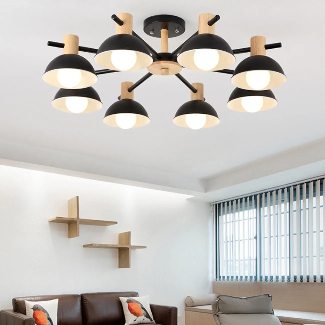 Люстра на штанге DOS D58 Grey от ImperiumLoft