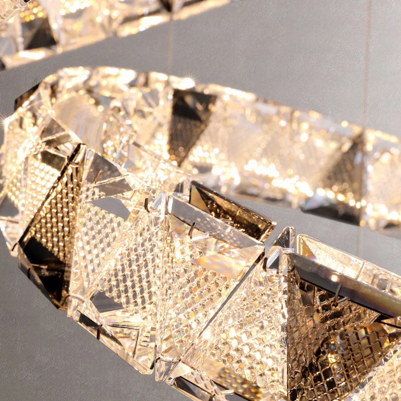 Подвесная люстра ALEKSANDRIN D50+60+80+50+100+50 от ImperiumLoft