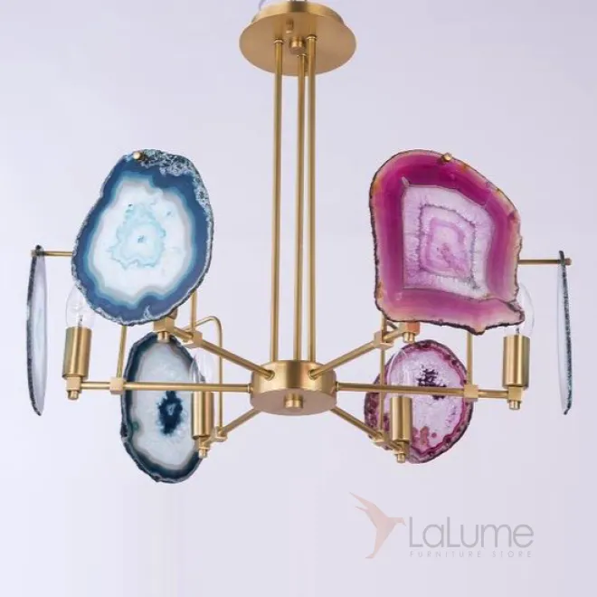 Люстра GALLERY 6 LIGHT CHANDELIER multi Color AGATE от LaLume
