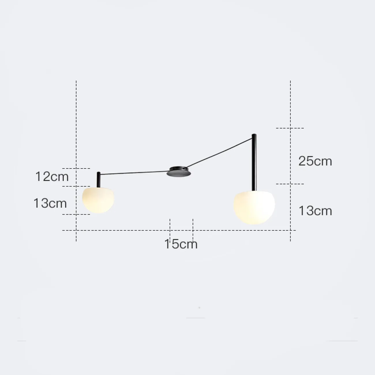 Потолочная люстра RANGEL L2 от ImperiumLoft