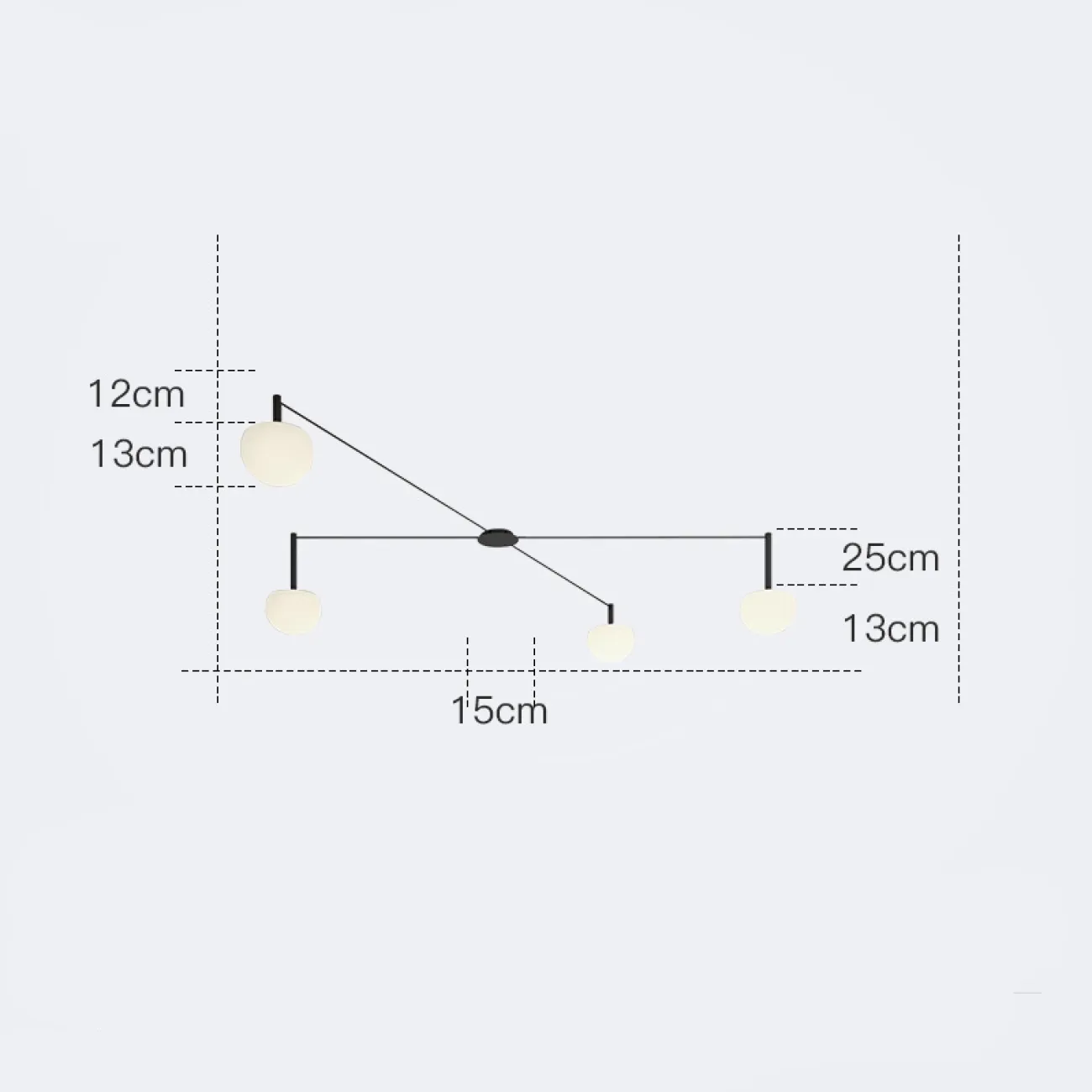 Потолочная люстра RANGEL L2 от ImperiumLoft