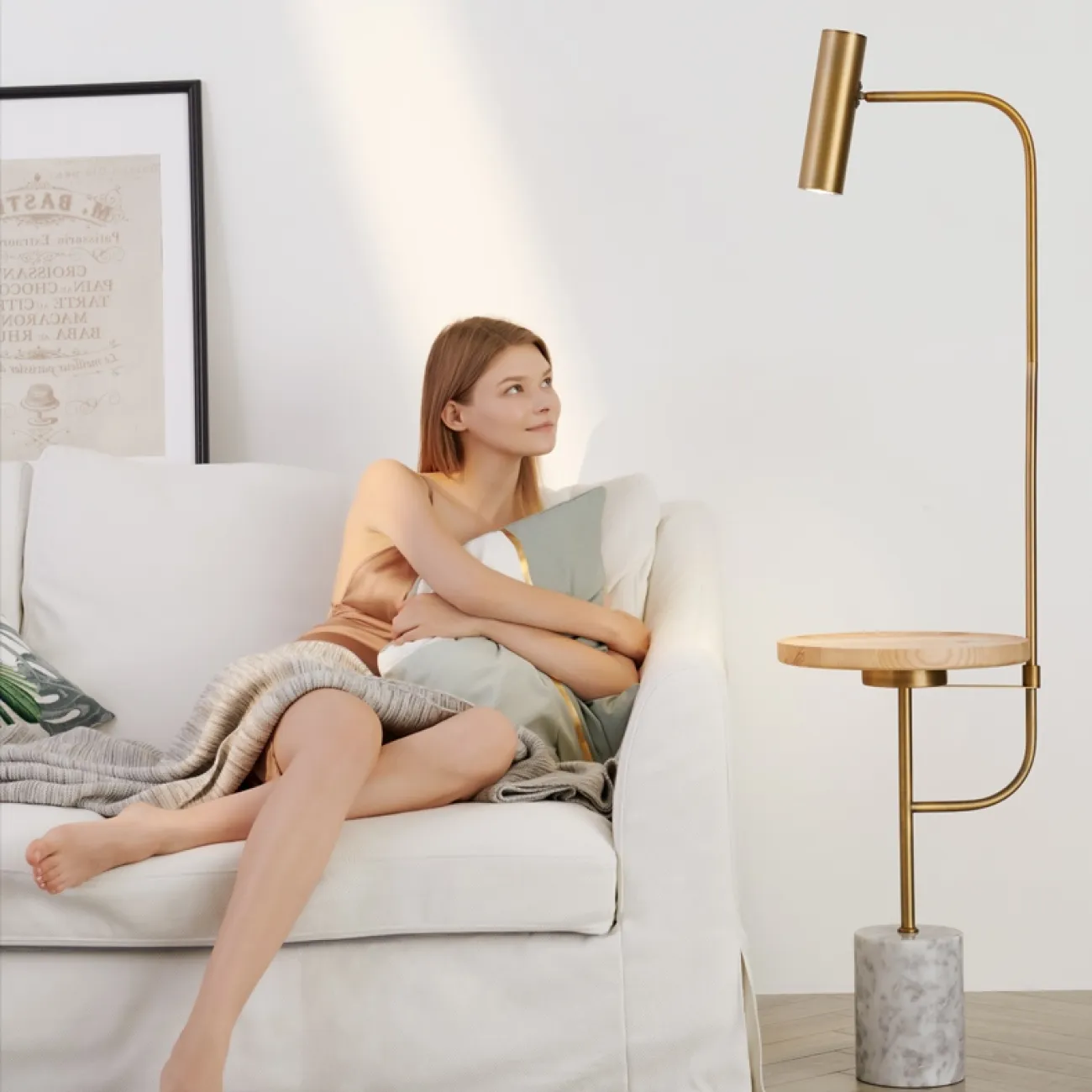 Торшер TALSI PLATE от ImperiumLoft