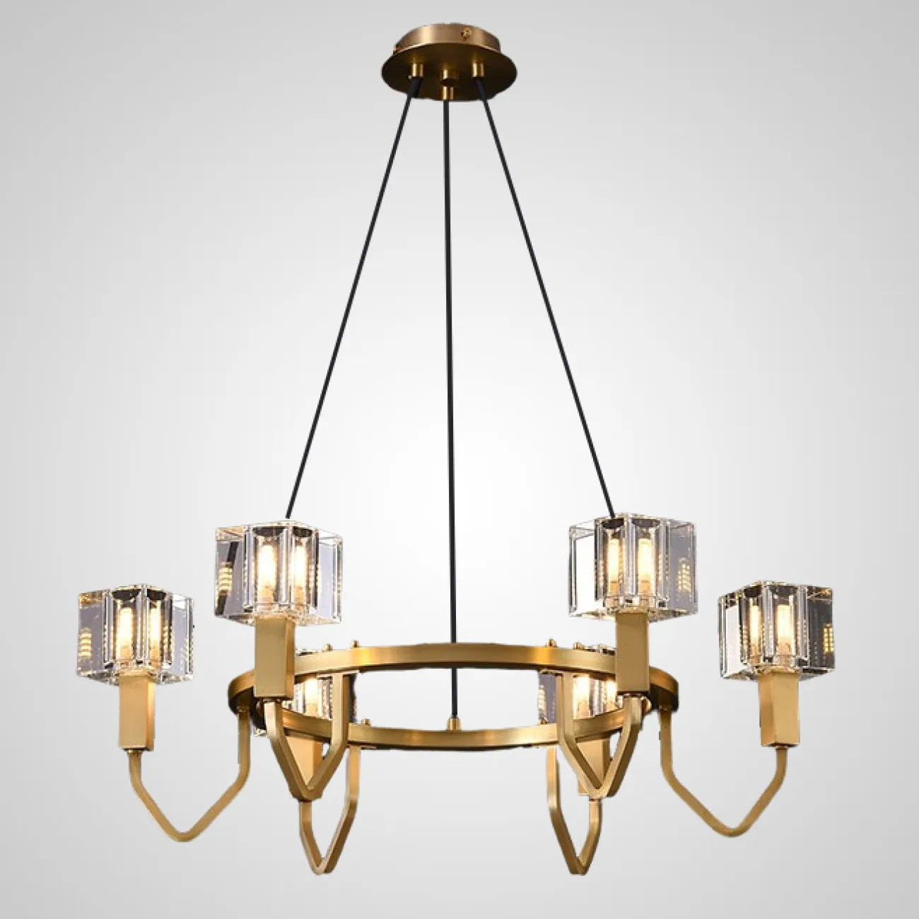 Подвесная люстра DORA CH D90 от ImperiumLoft