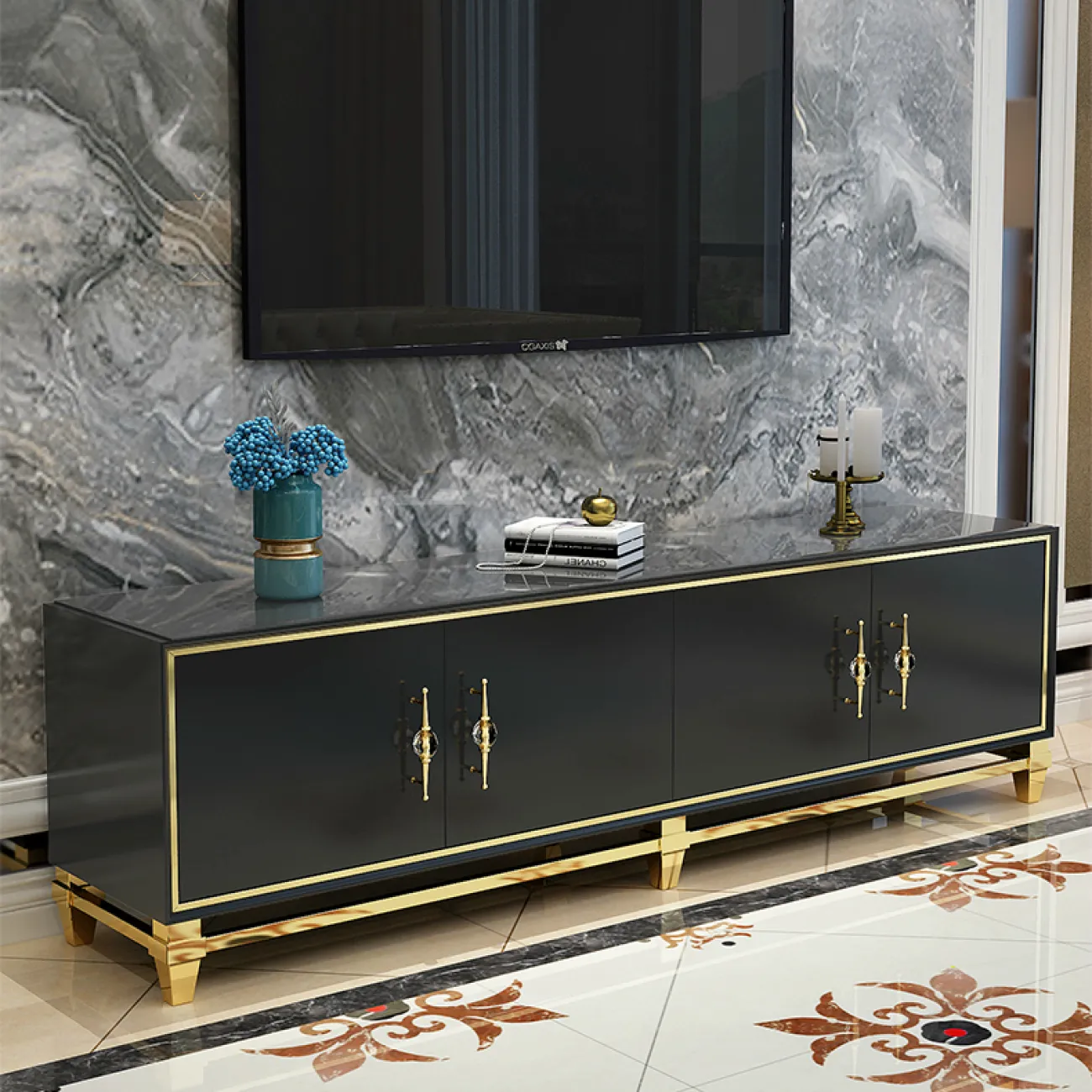 Дизайнерская тумба под TV - LaLume-TV00155