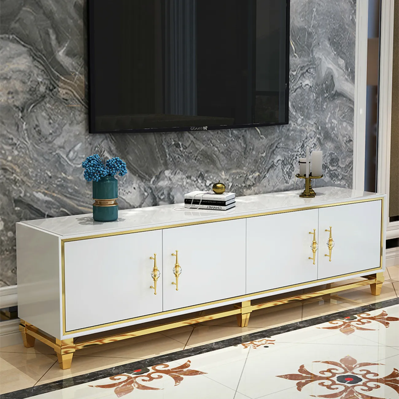 Дизайнерская тумба под TV - LaLume-TV00155